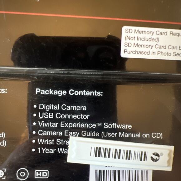 Vivitar ViviCam Twist X028 digital camera 12.1 Mega Pixels 4x Zoom NEW OPEN BOX - Picture 8 of 12